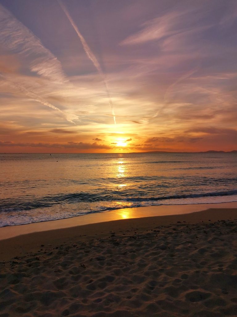 Sonnenuntergang an der Playa de Palma